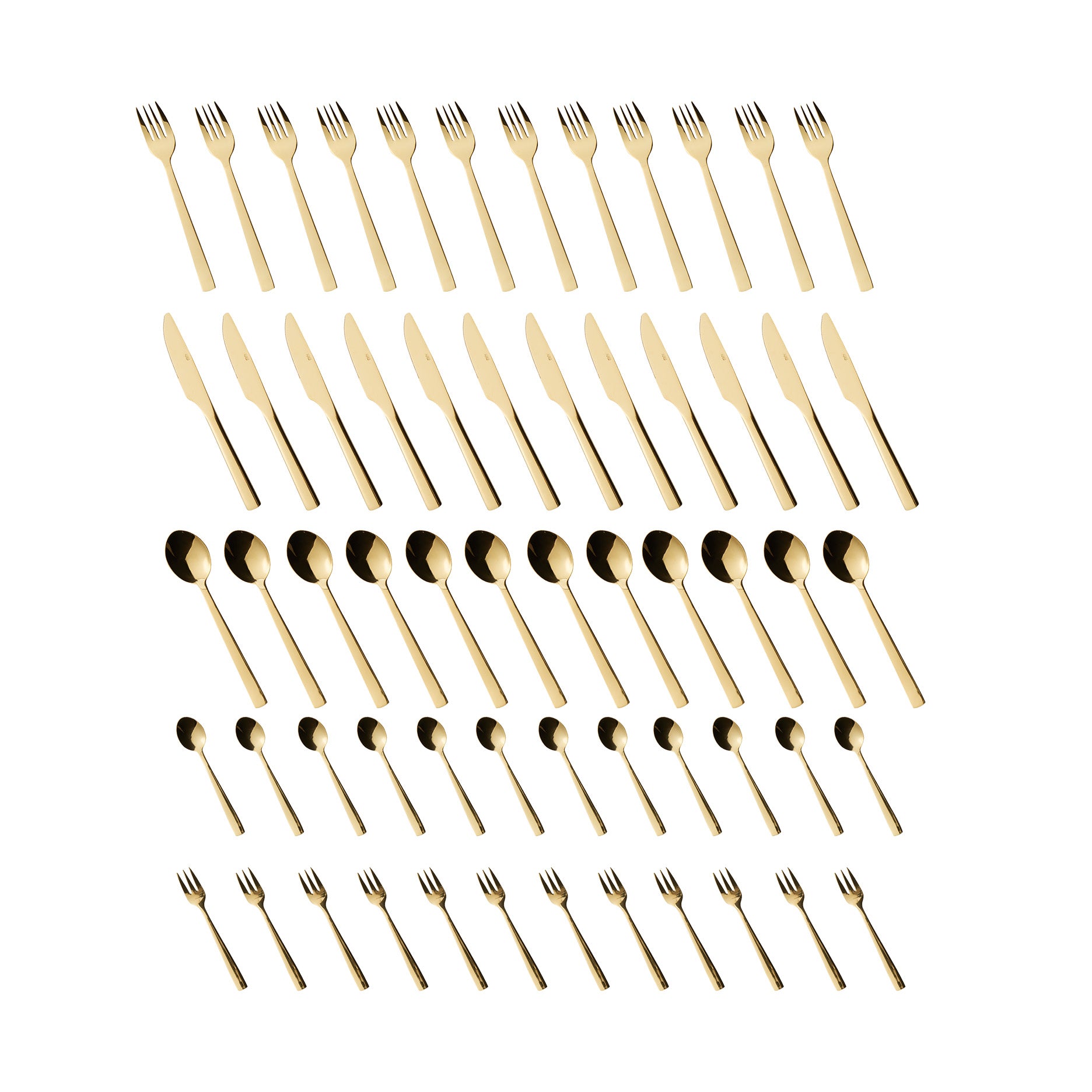 RAW bestiksæt 60 dele guldfarvet